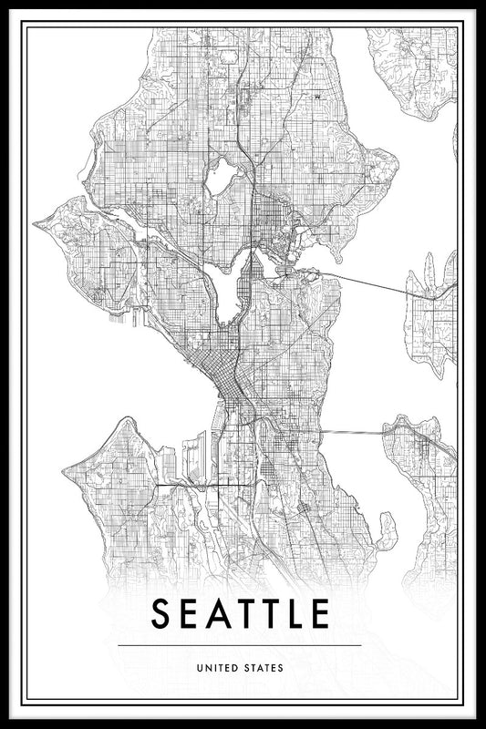  Kaartvermeldingen van Seattle