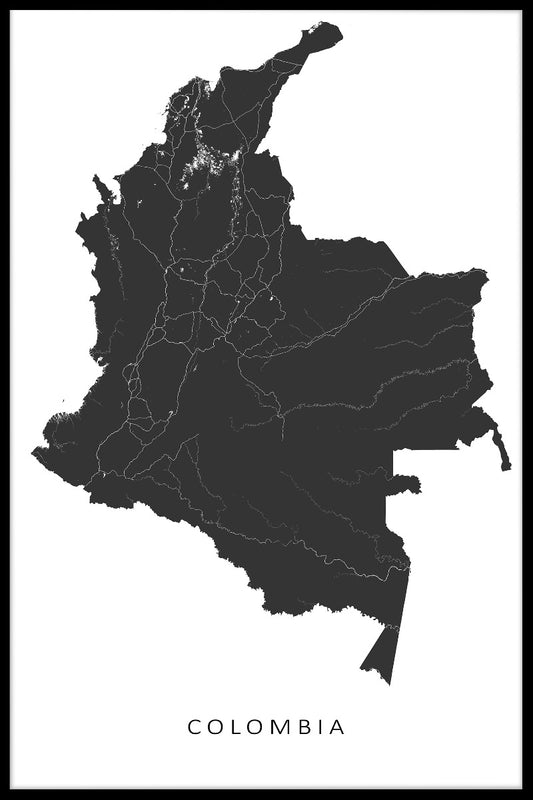  Kaartvermeldingen van Colombia