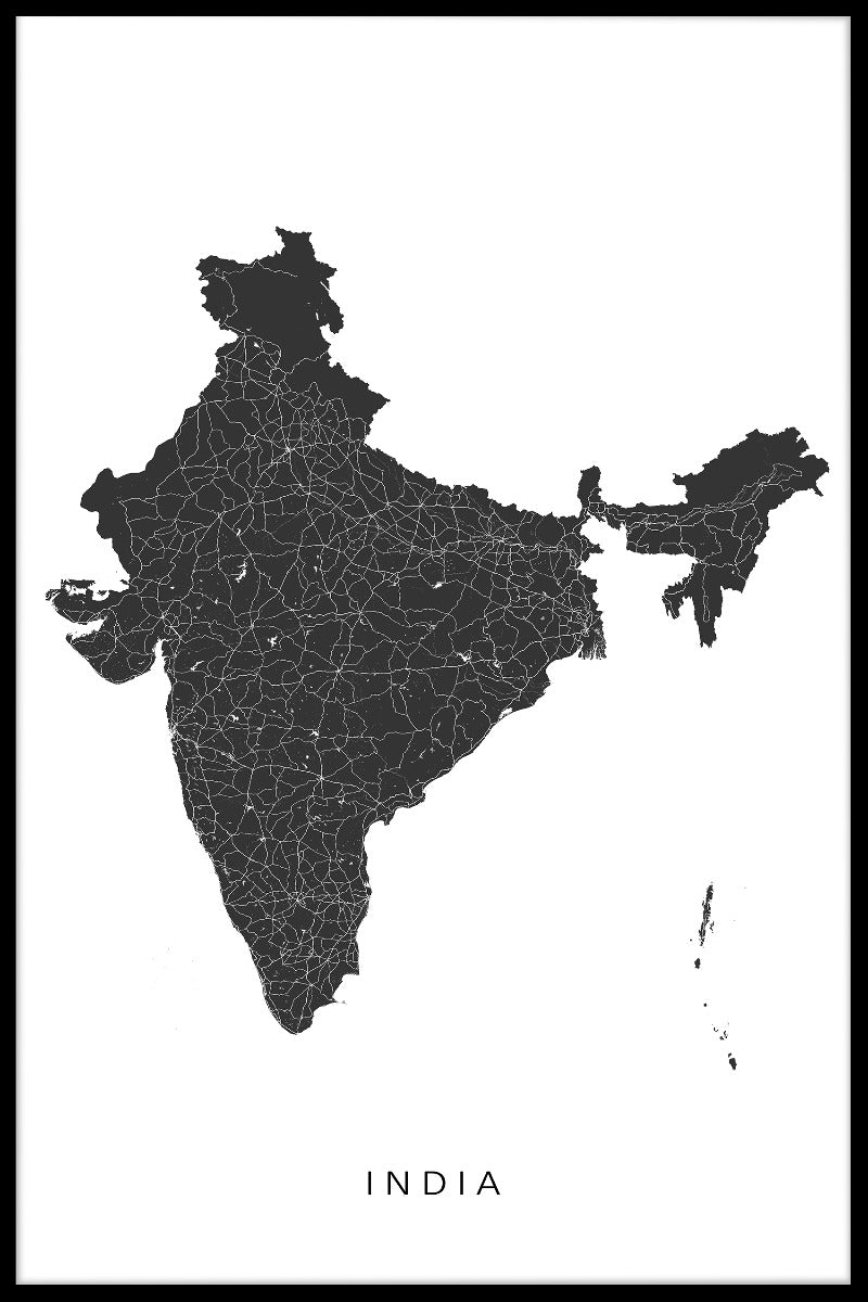  Items op de kaart van India