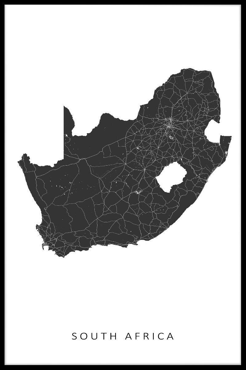  Items op de kaart van Zuid-Afrika