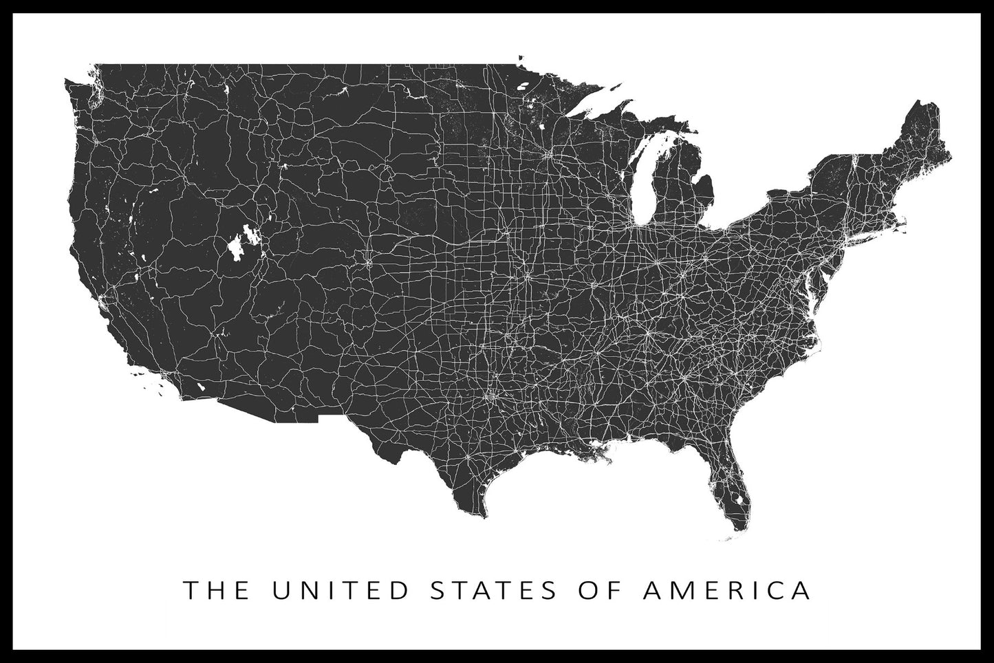  Verenigde Staten kaart N02 items