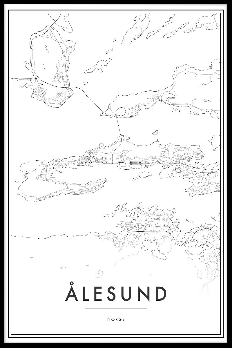  Items op de kaart van Ålesund