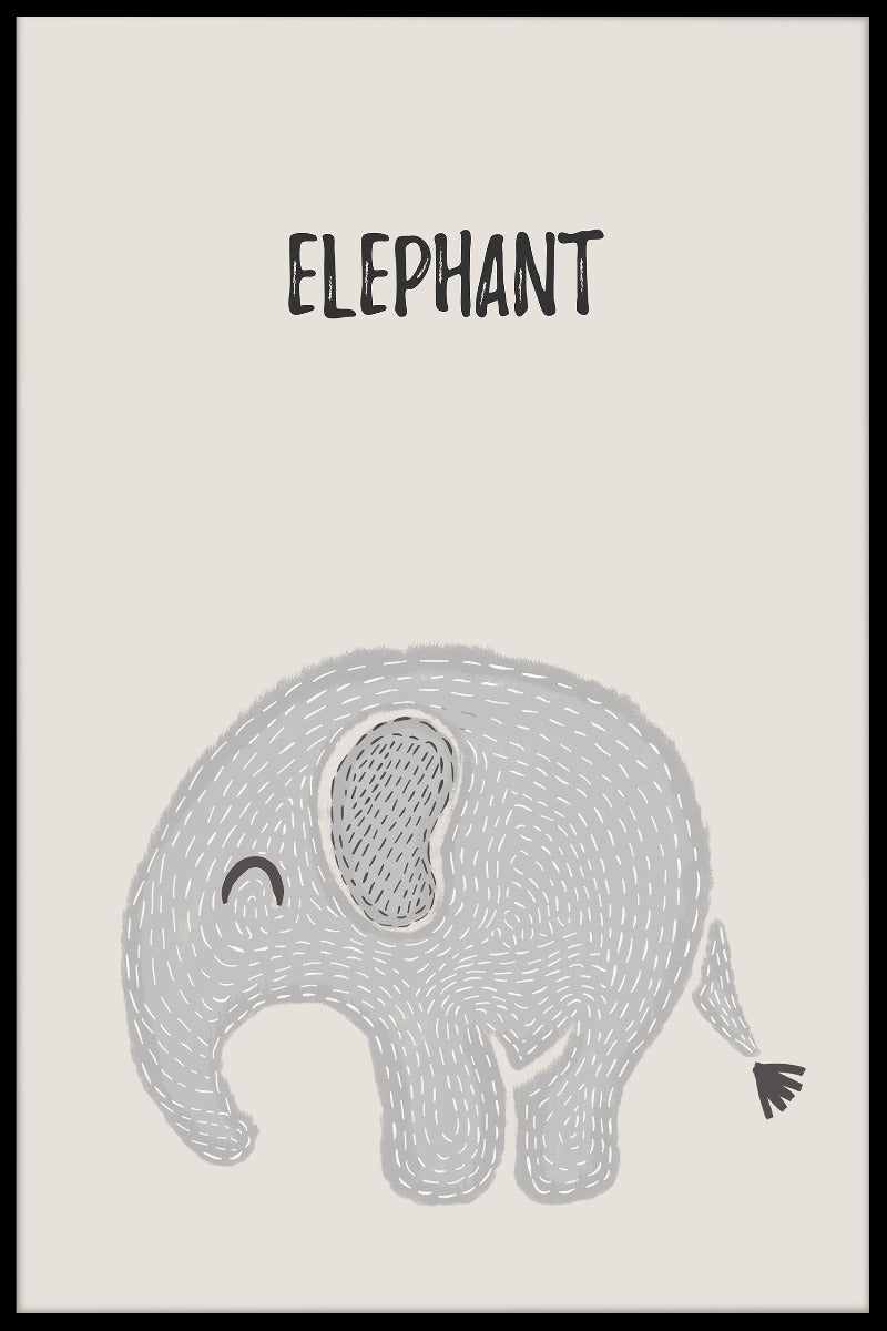  posters voor babyolifanten