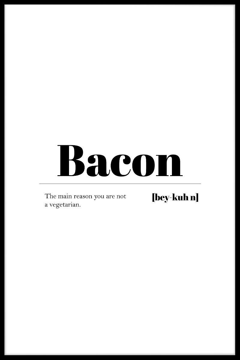  Bacon-poster