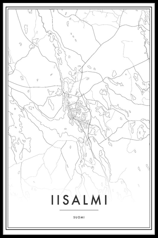  Iisalmi kaart ingangen