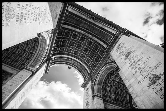  Arc de Triomphe Parijs N02-poster