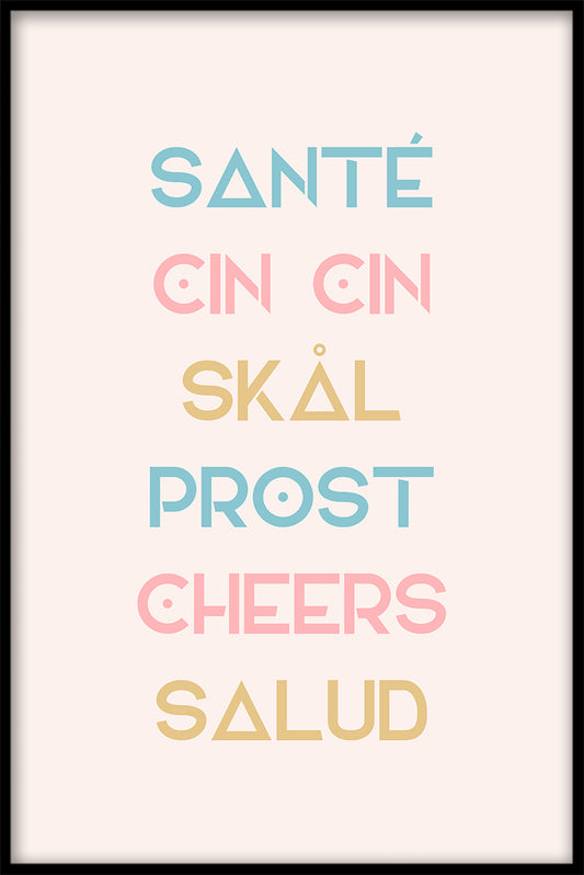  Sante Cin Cin Cheers-poster