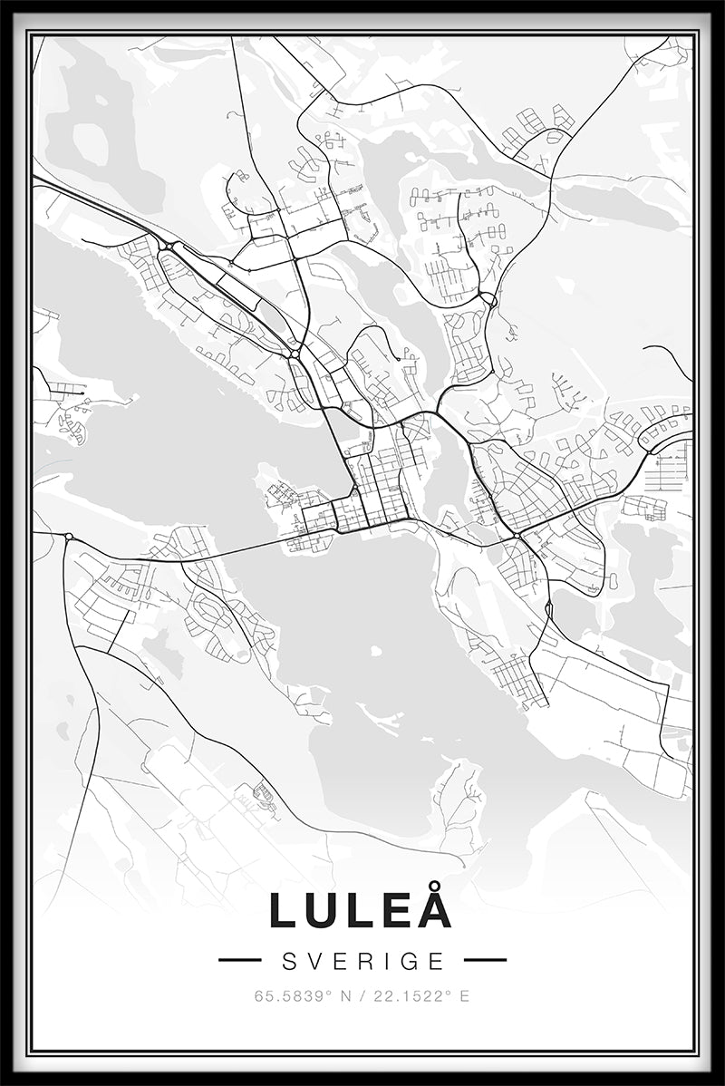  Luleå-kaartitems