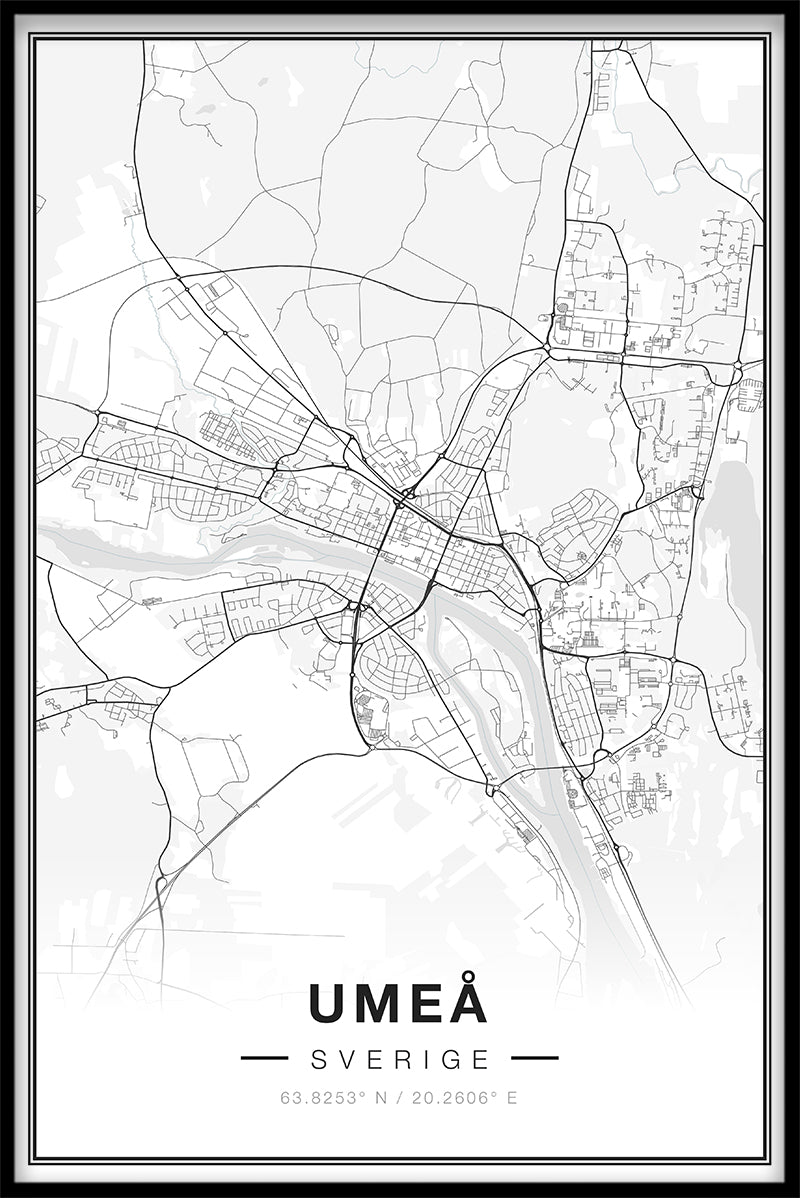 Umeå kaartposters