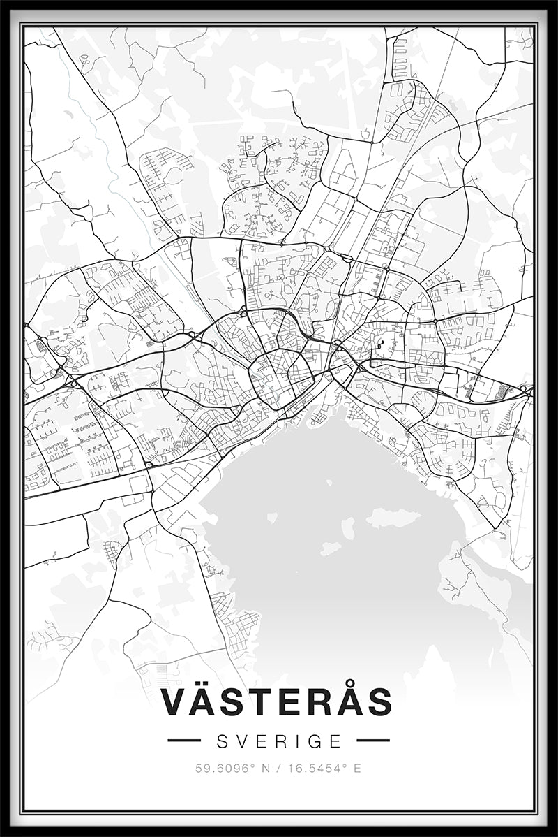  Kaartposters van Västerås
