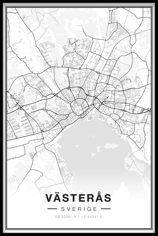  Kaartposters van Västerås
