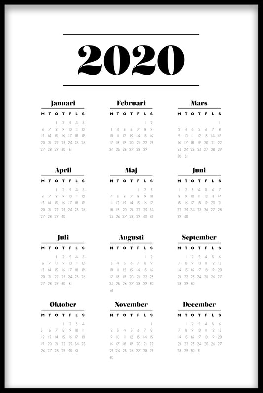  Kalender N03-vermeldingen