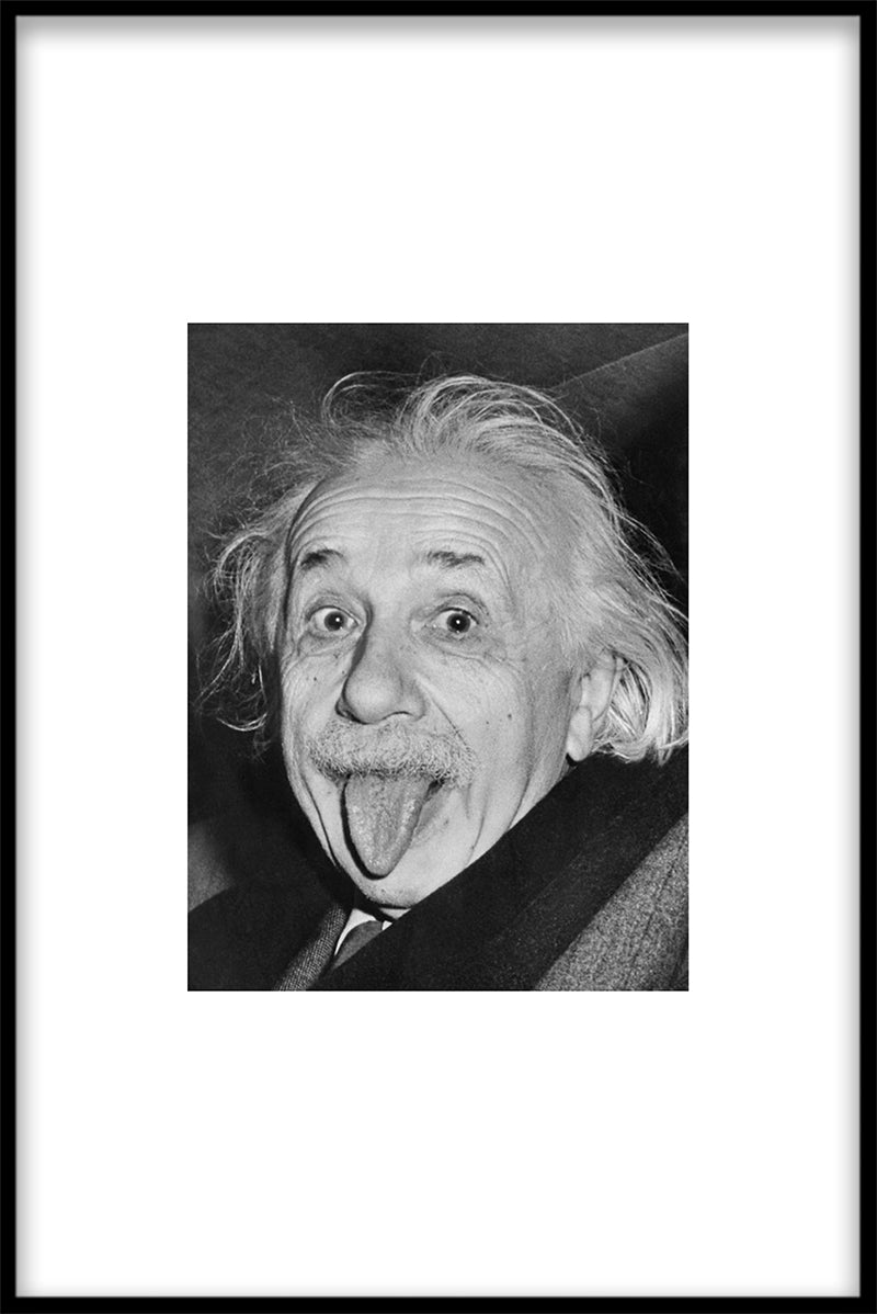  Albert Einstein-poster