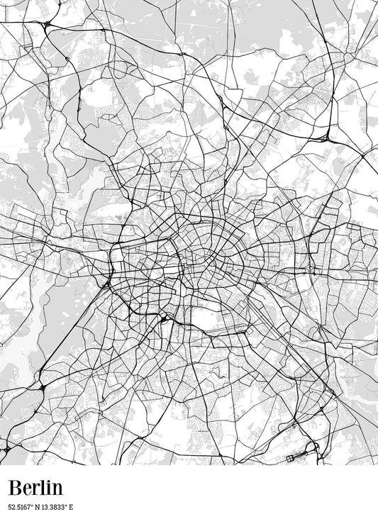  Stadsplattegrond met speld voorbeeld